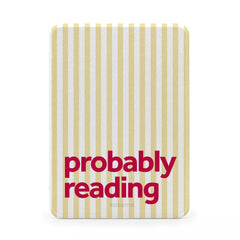 Kindle Paperwhite 6 / Colorsoft Probably Reading Yellow Kindle Case -