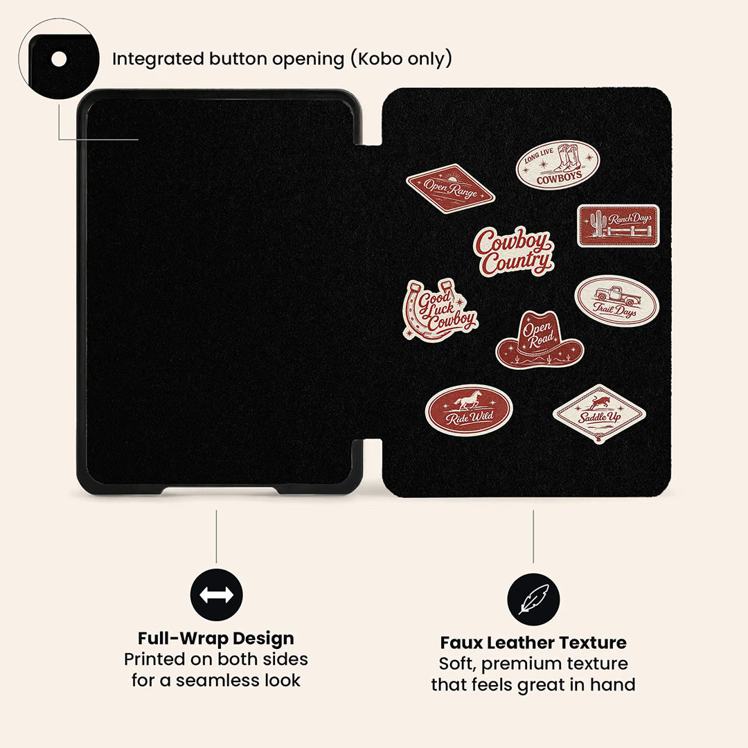 Cowboy Country E-Reader Case Thumbnail en EReader 05