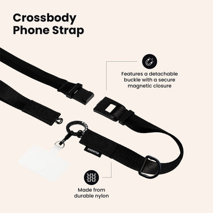 Crossbody Phone Strap Beige