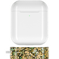 Decorative Fall Green by Ellenkatie_ AirPods case