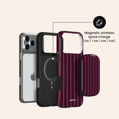 Dolce Striscia Merlot ChargePod Thumbnail en ChargePods 04