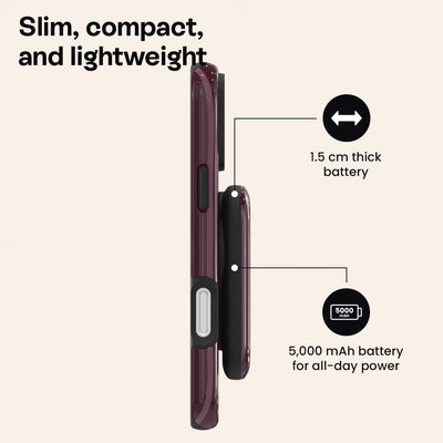 Dolce Striscia Merlot ChargePod Thumbnail en ChargePods 05