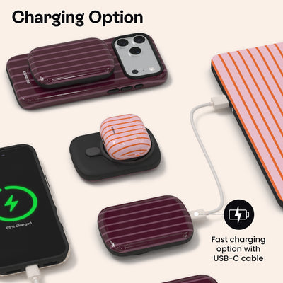 Dolce Striscia Merlot ChargePod
