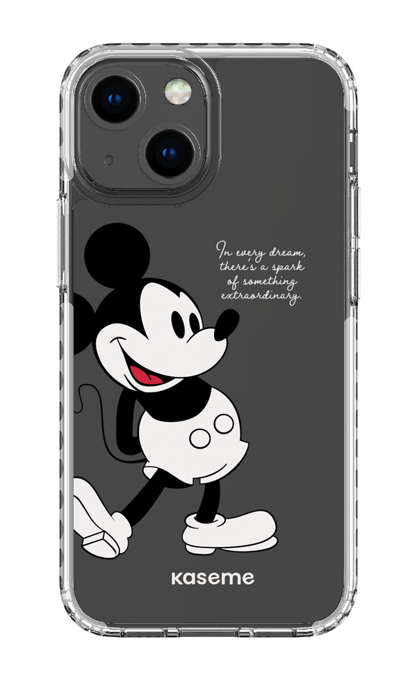 Dreamscape Clear Case - iPhone 13 Mini Clear Case - White