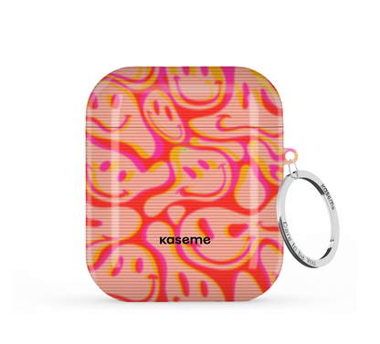 Dystopia red AirPods Case