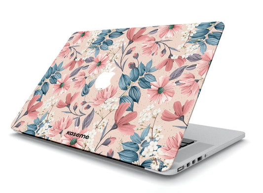Fall flowers MacBook skin