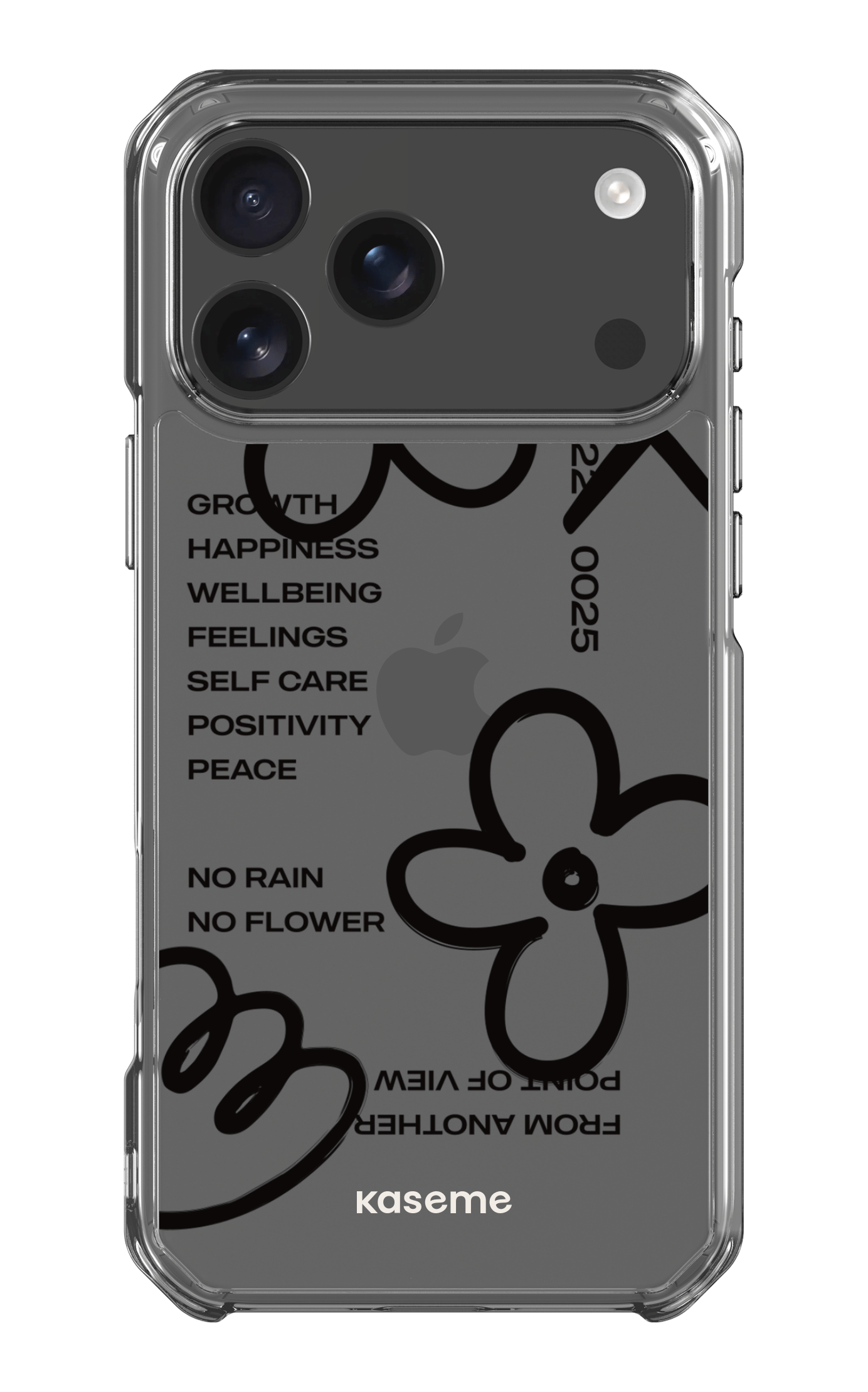  Feelings black Clear Case -