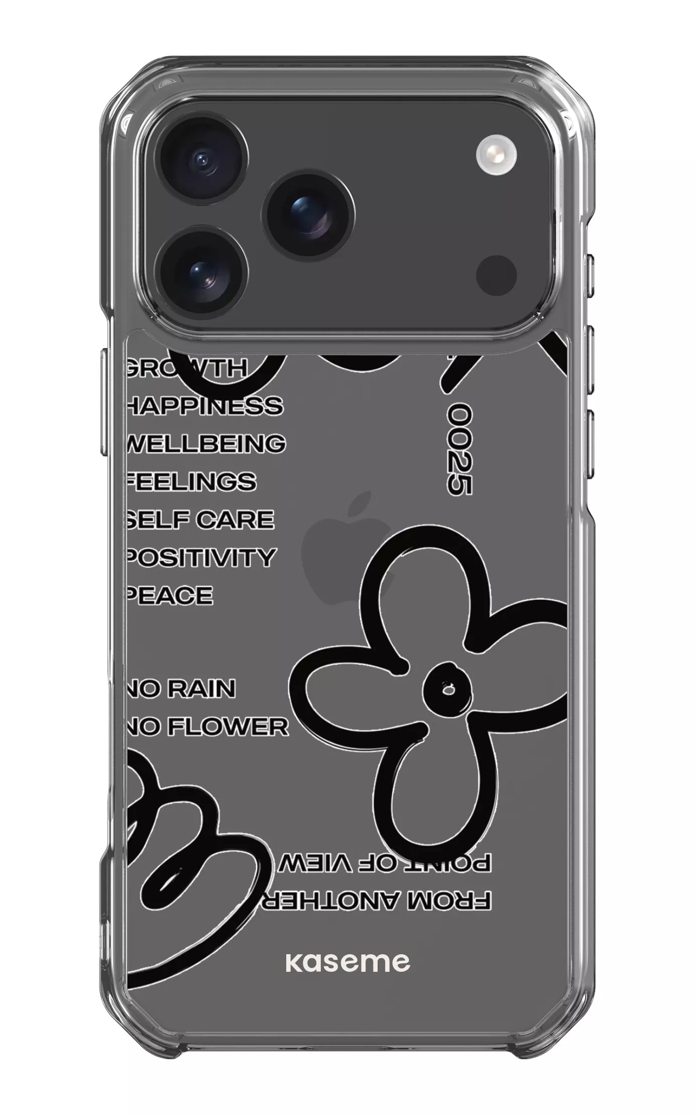  Feelings black Clear Case -