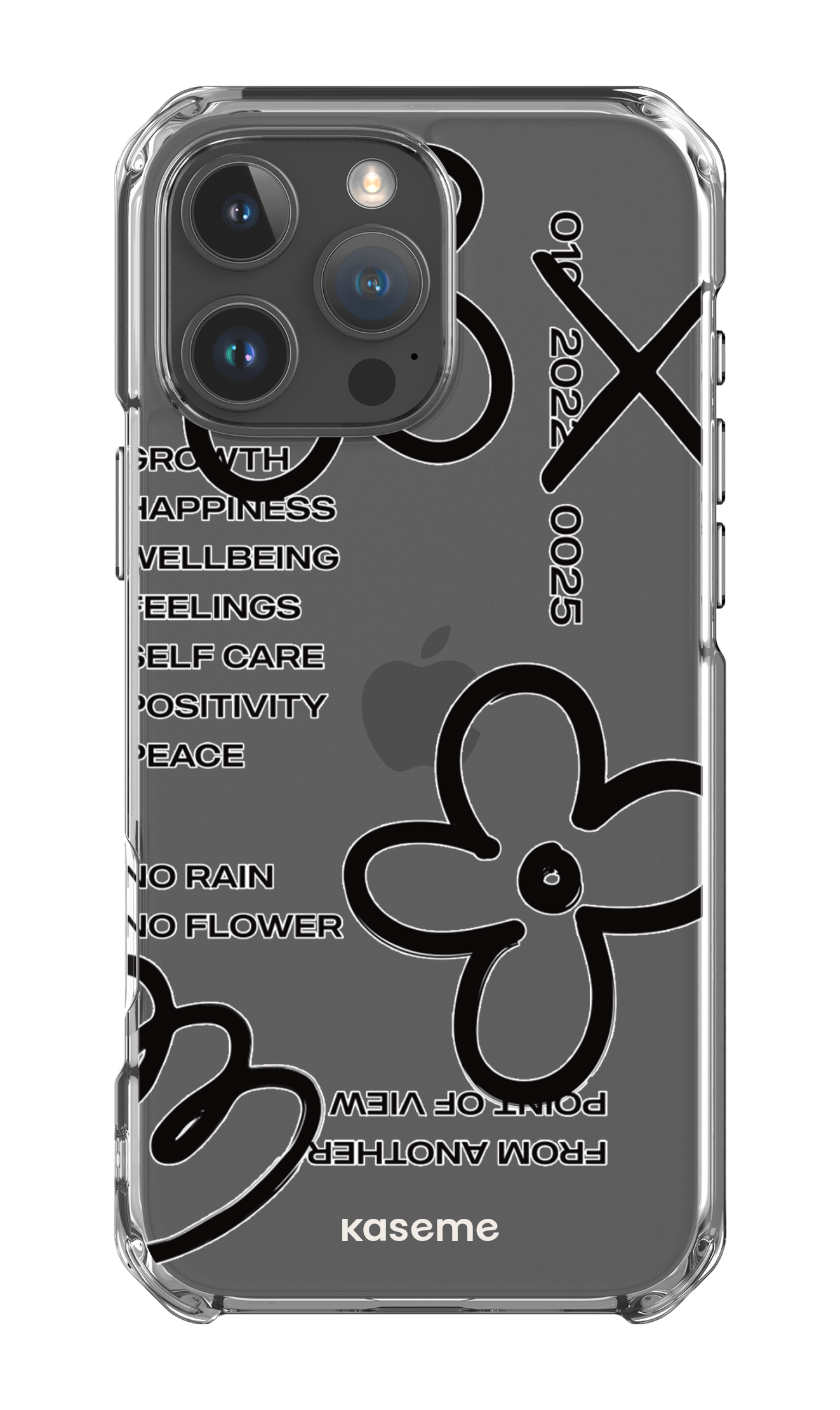  Feelings black Clear Case -