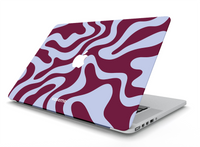 Flow Blue MacBook Skin