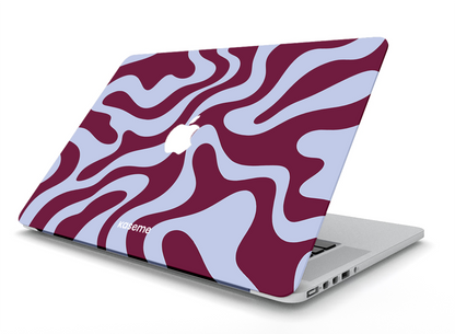 Flow Blue MacBook Skin