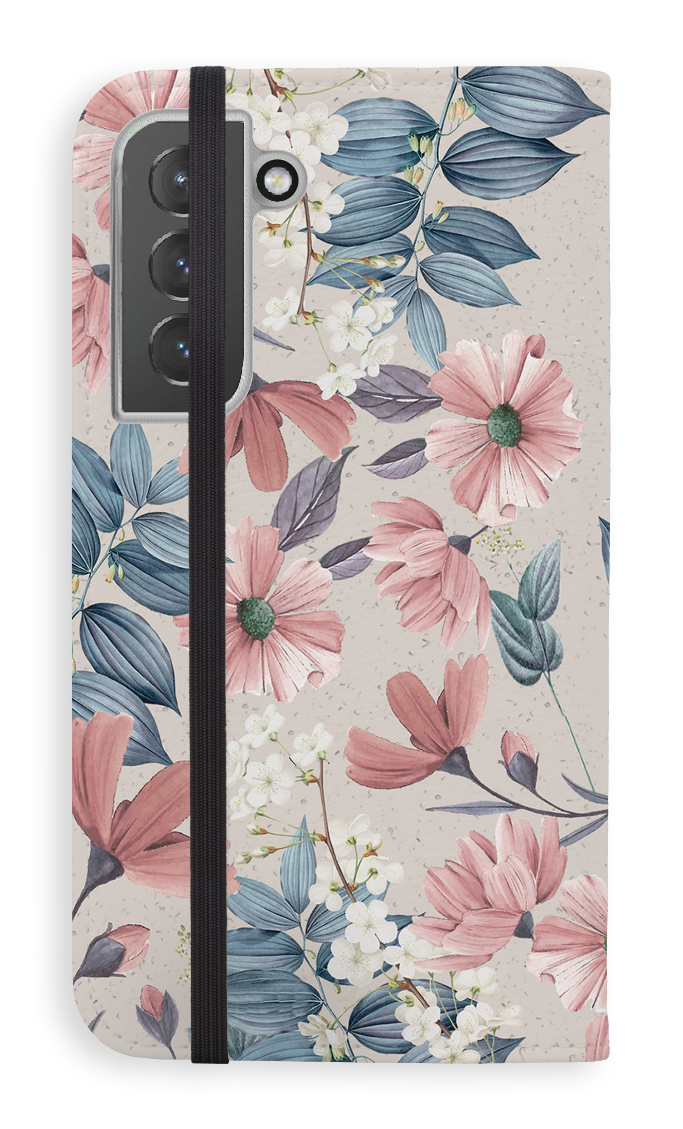 Folio Case Galaxy S22 Fall Flowers - Folio Case -