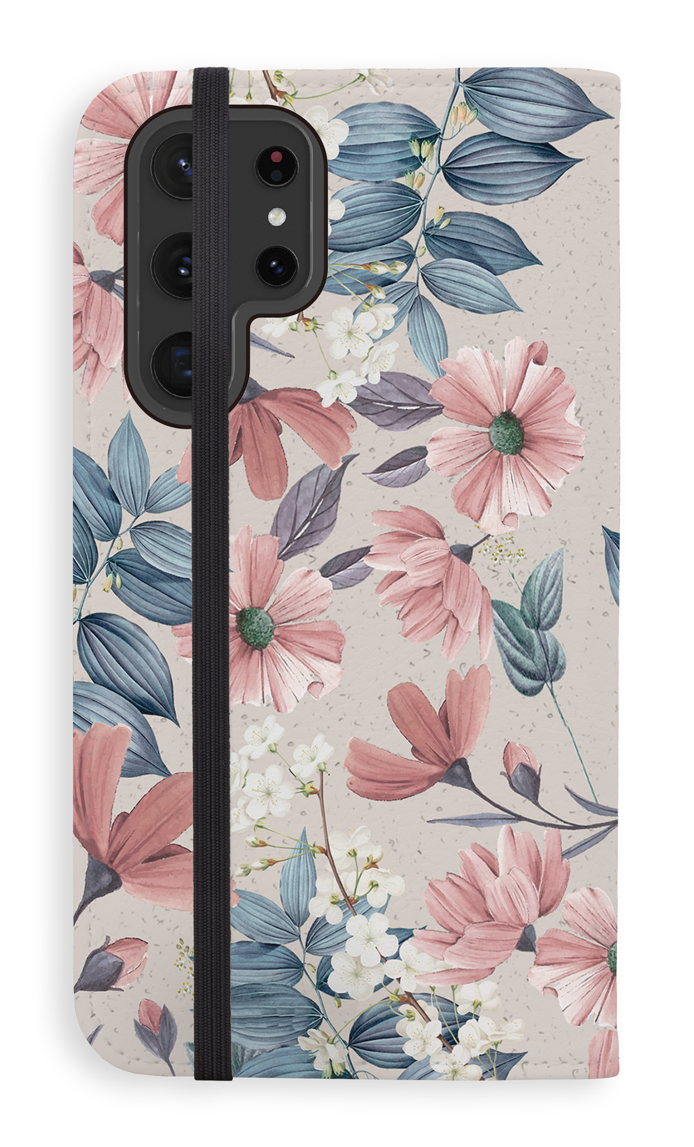 Folio Case Galaxy S22 Ultra Fall Flowers - Folio Case -