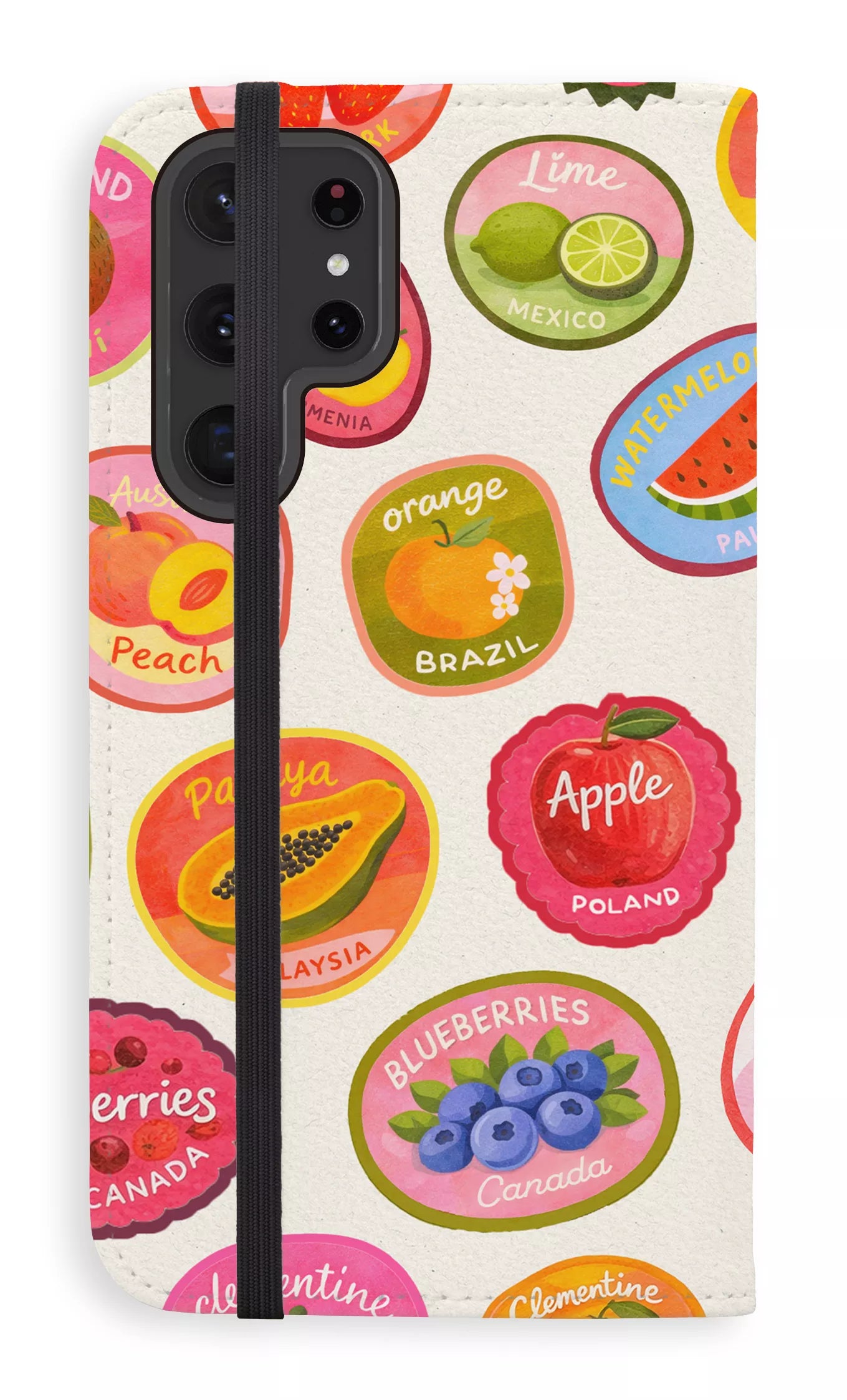 Folio Case Galaxy S22 Ultra Frutti Folio Case -