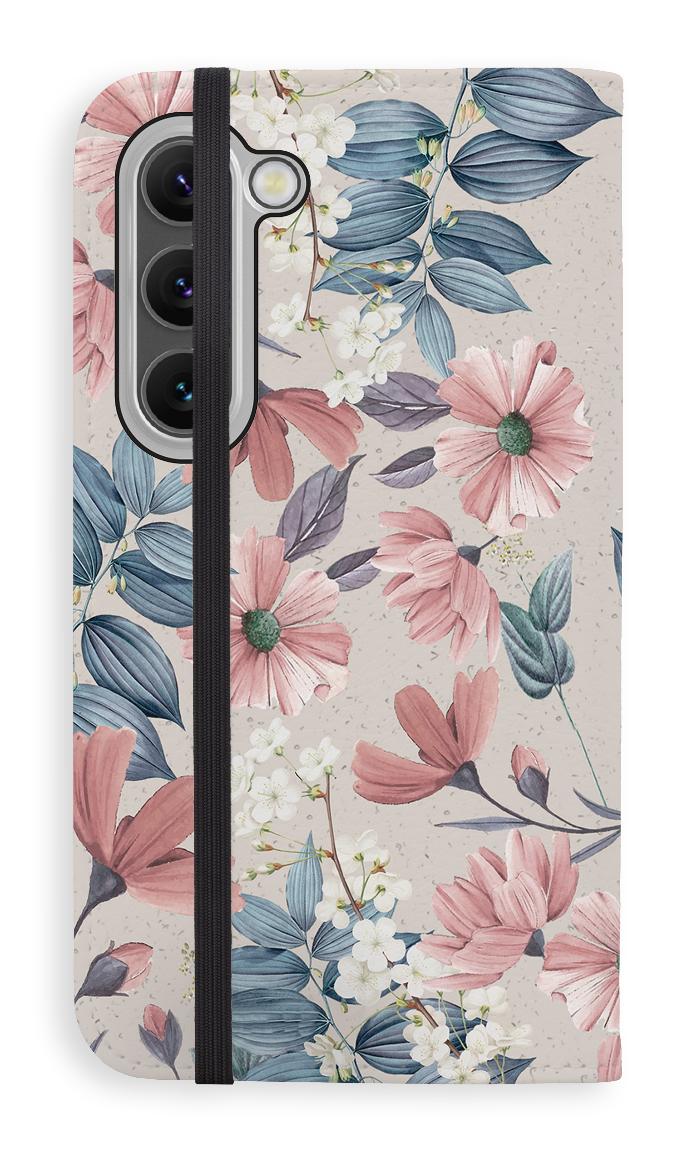 Folio Case Galaxy S23 Fall Flowers - Folio Case -