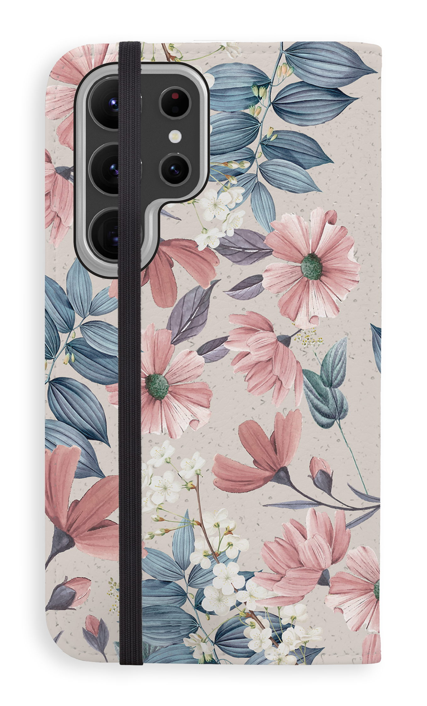 Folio Case Galaxy S23 Ultra Fall Flowers - Folio Case -