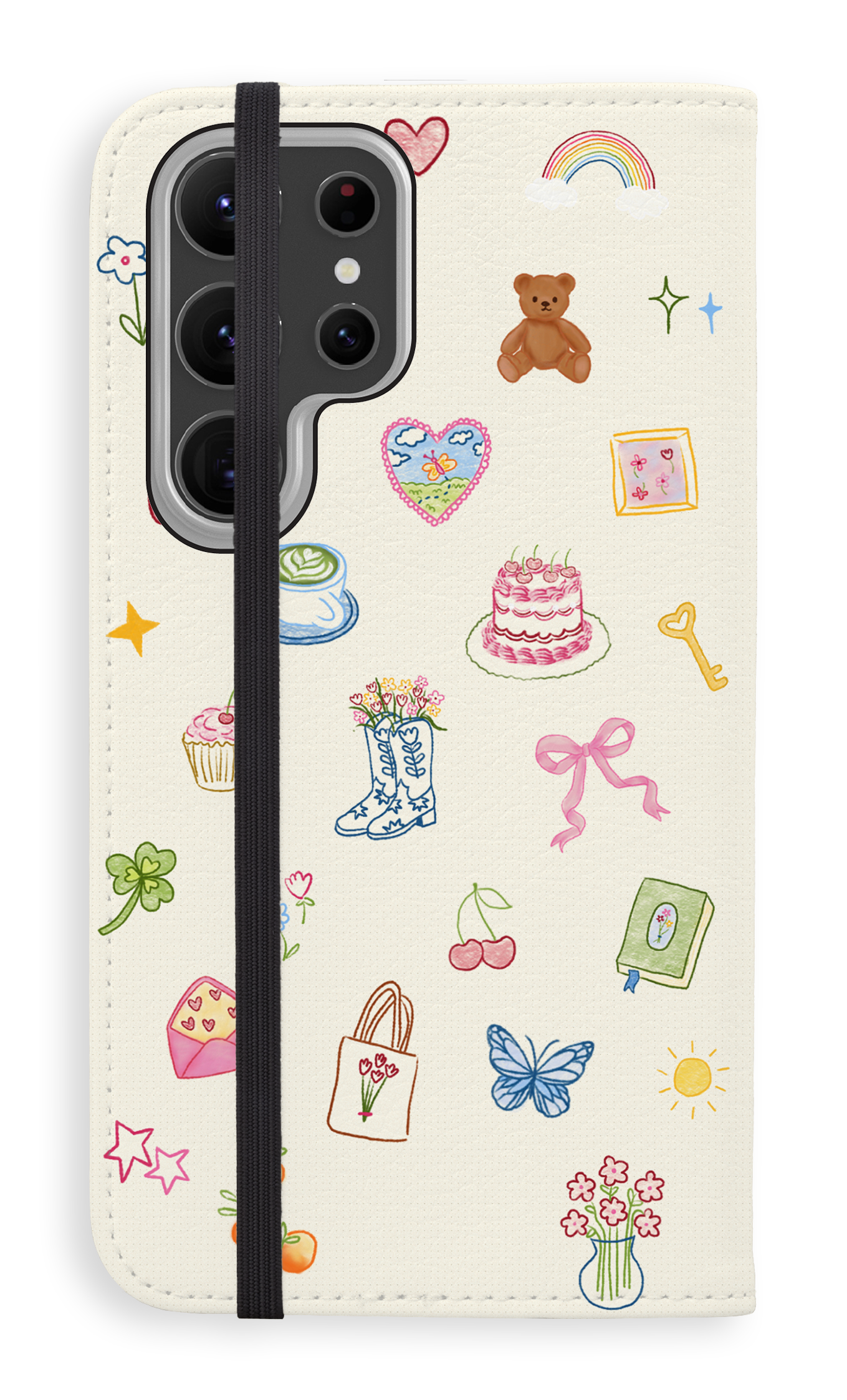 Folio Case Galaxy S23 Ultra Poetry Folio Case -