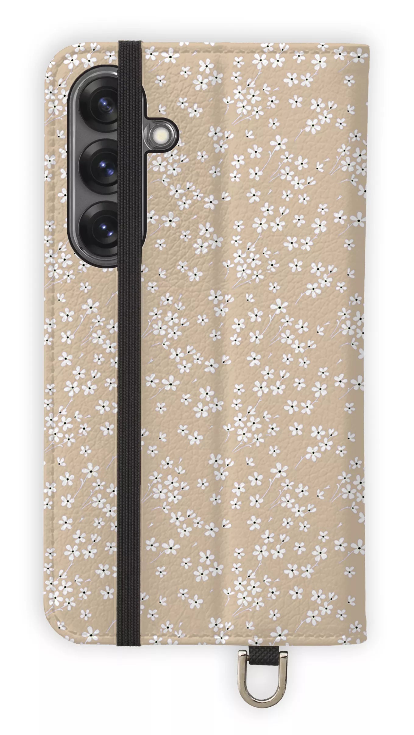 Folio Case Galaxy S25 Posy Beige Folio Case -