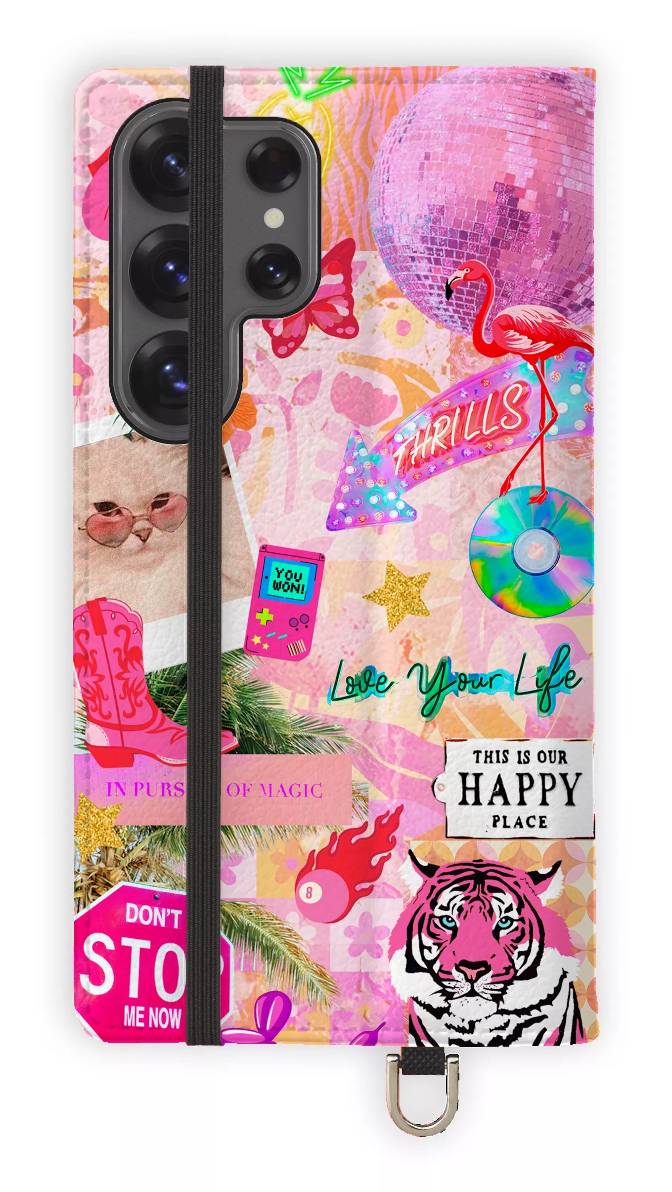 Folio Case Galaxy S25 Ultra Happy Place Folio Case -