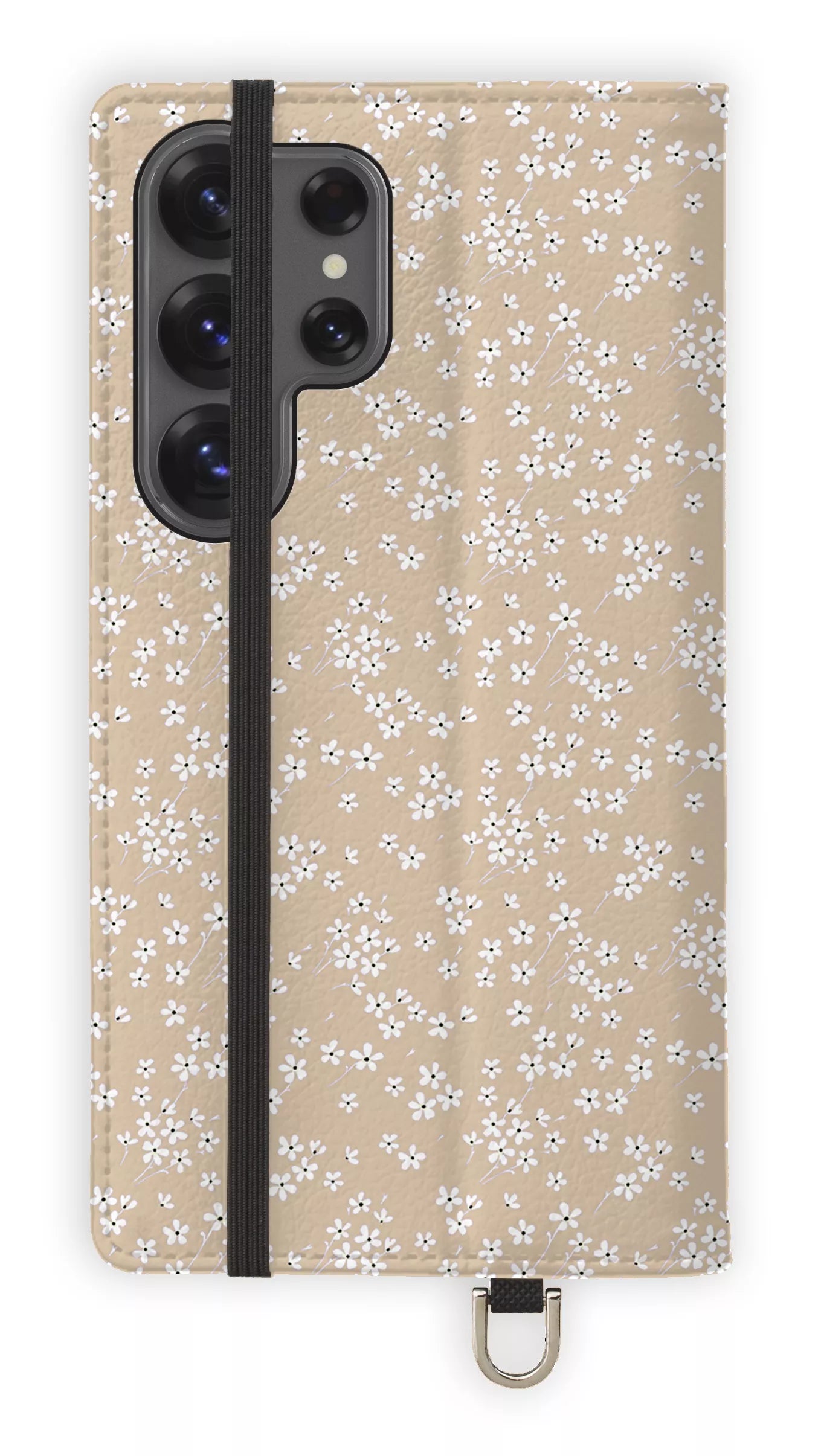 Folio Case Galaxy S25 Ultra Posy Beige Folio Case -