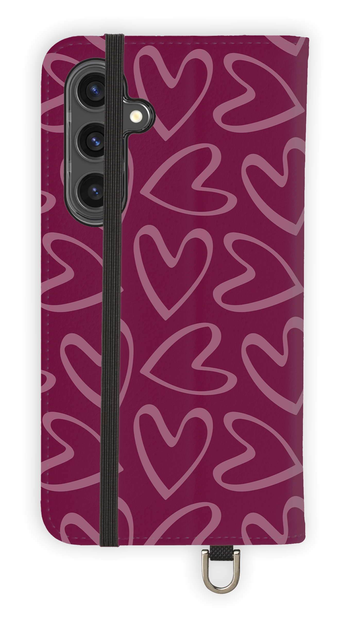 Folio Case S24 Plus Heart beat Folio Case -