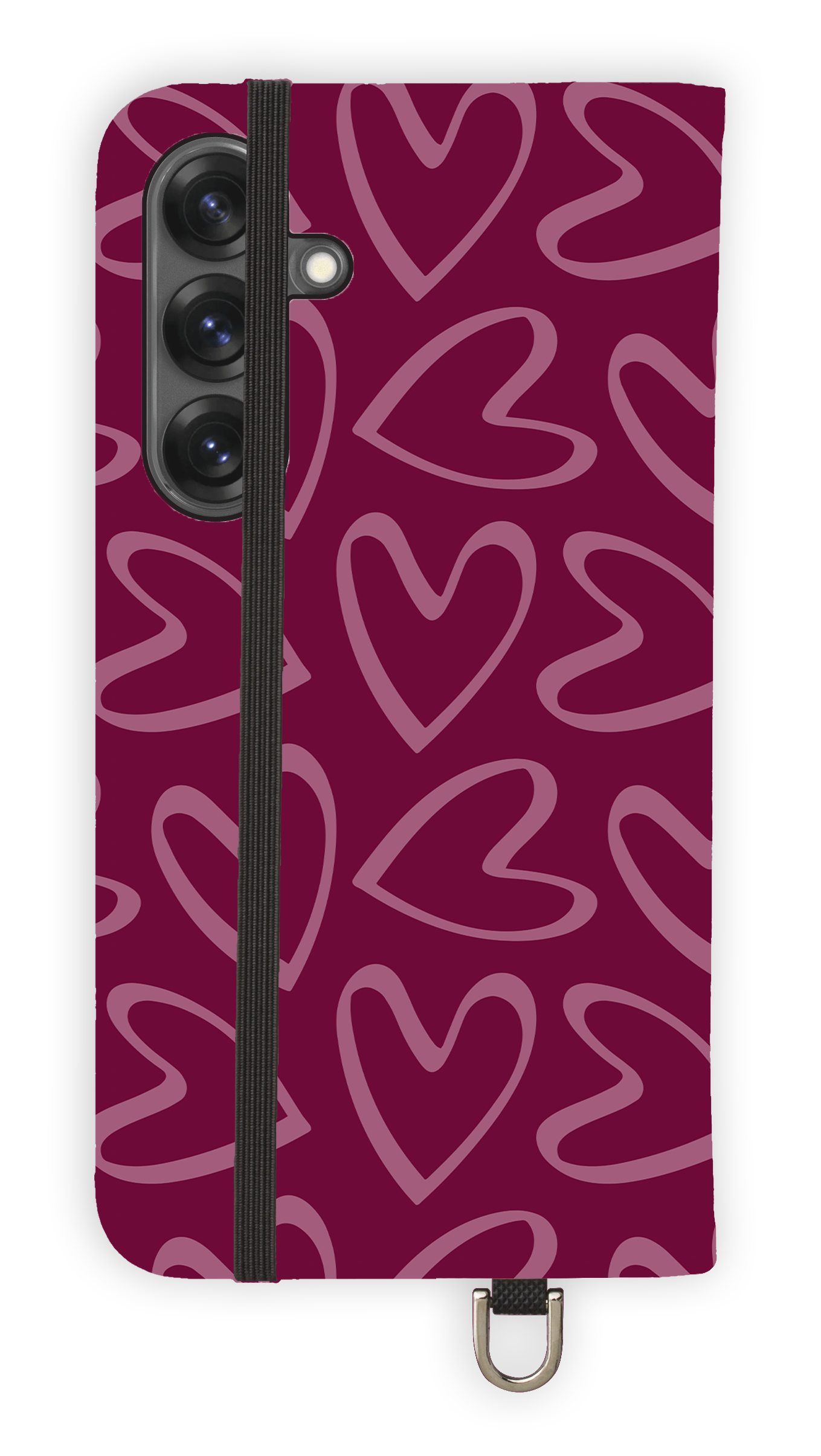Folio Case S25 Plus Heart beat Folio Case -