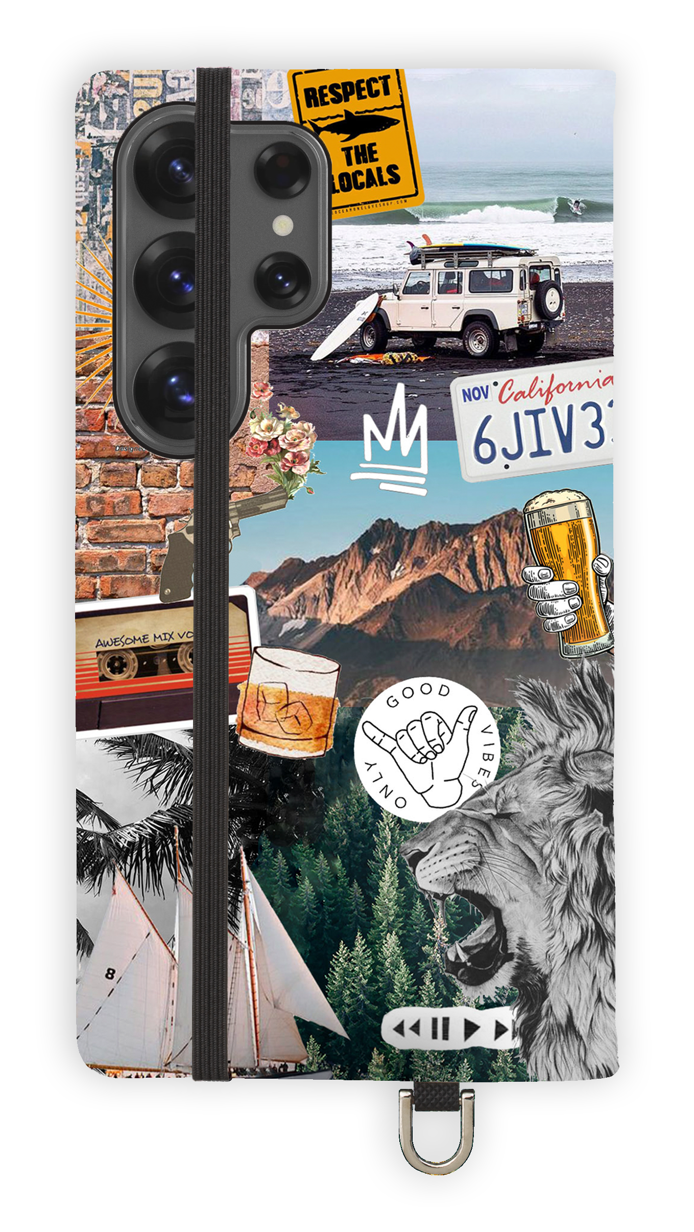 Folio Case S25 Ultra Groovy Folio Case -