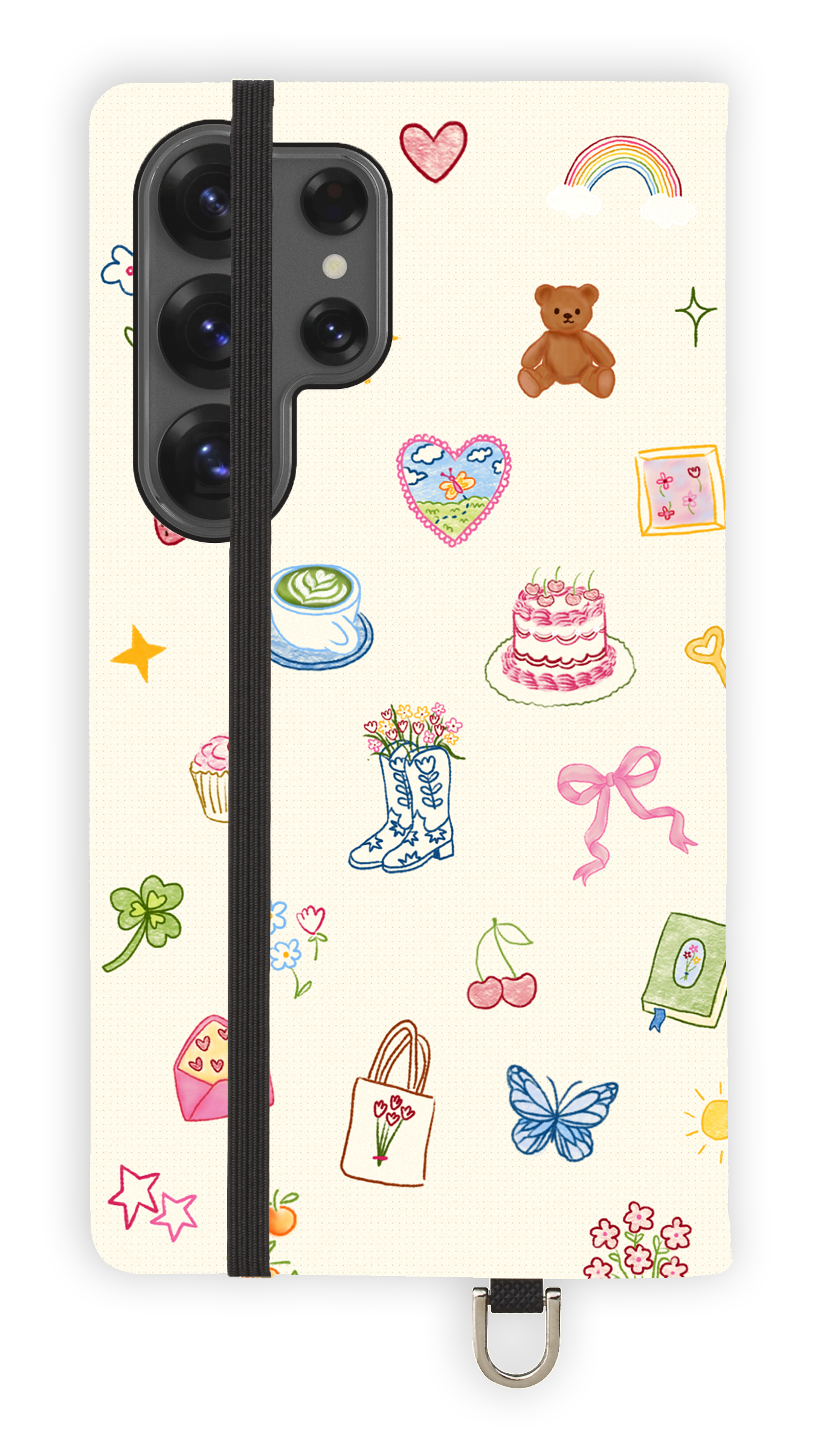 Folio Case S25 Ultra Poetry Folio Case -