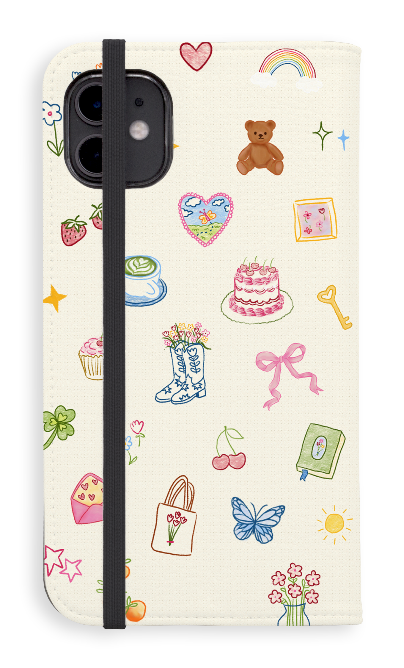Folio Case iPhone 11 Poetry Folio Case -