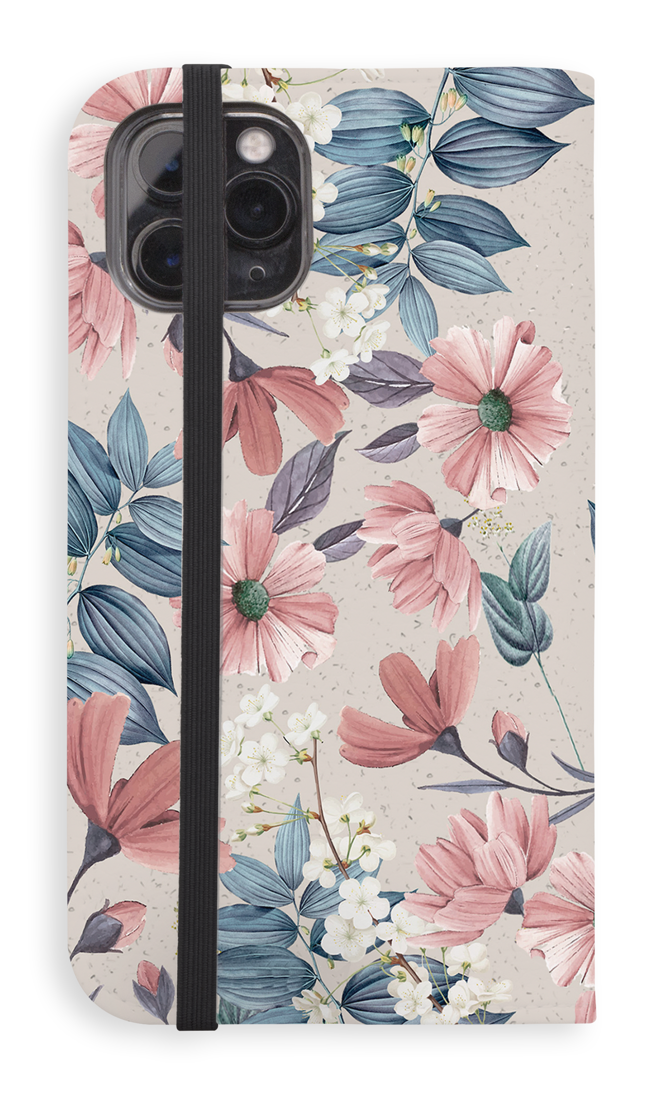 Folio Case iPhone 11 Pro Fall Flowers - Folio Case -