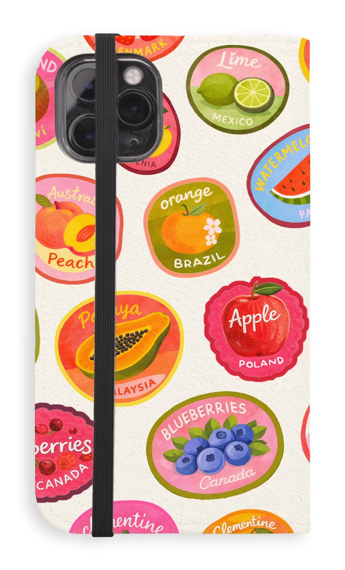 Folio Case iPhone 11 Pro Frutti Folio Case -