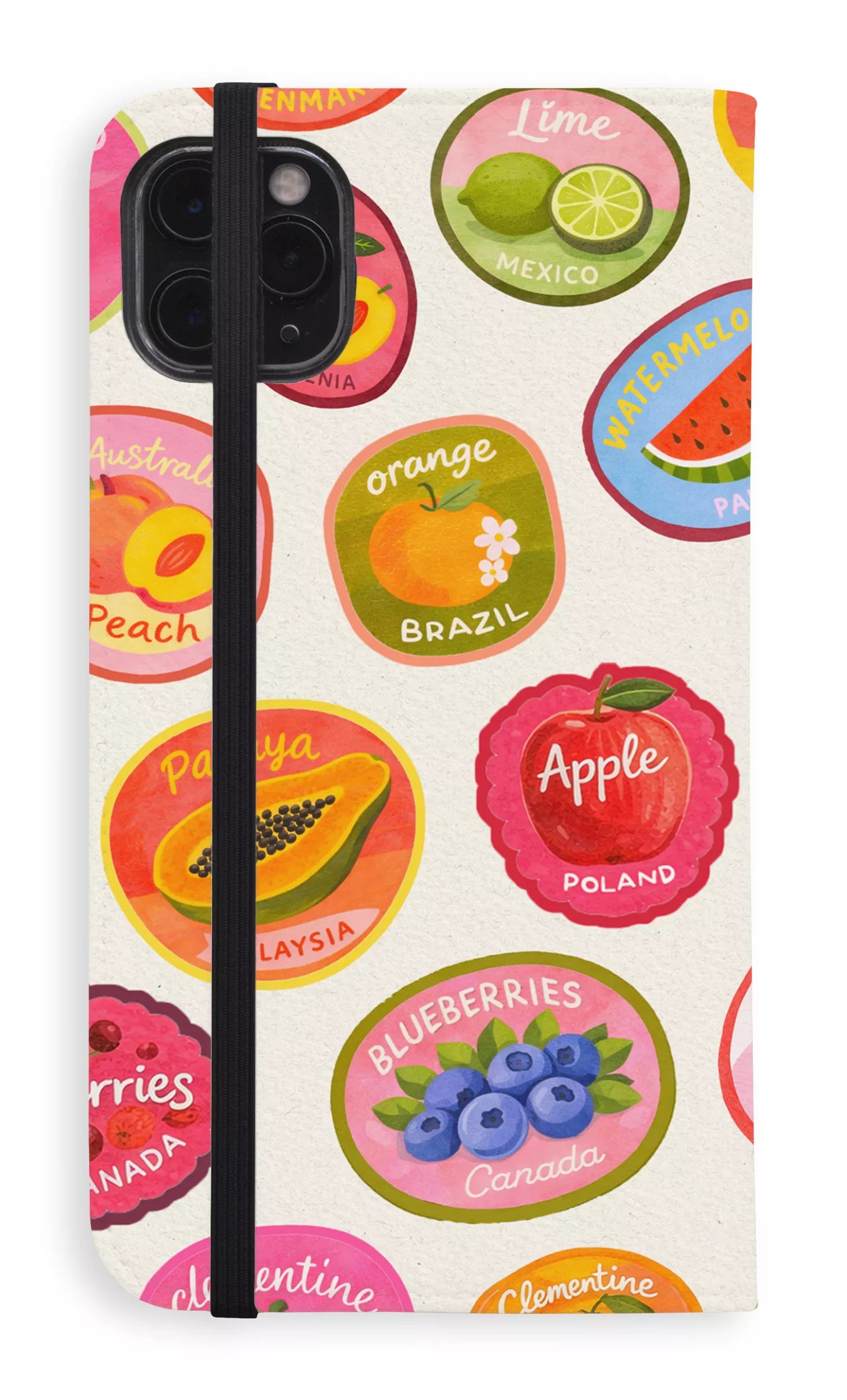 Folio Case iPhone 11 Pro Max Frutti Folio Case -