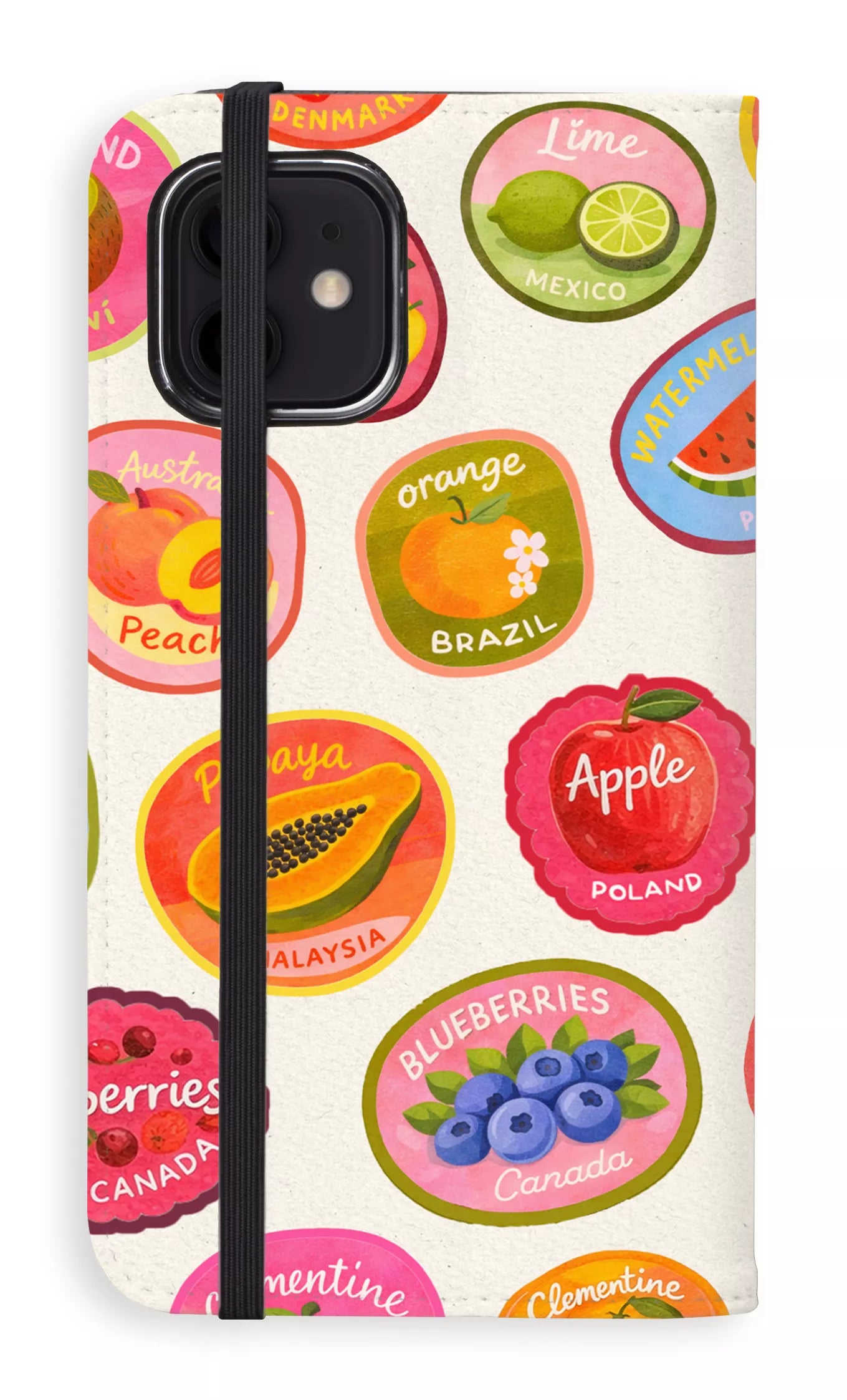 Folio Case iPhone 12 Frutti Folio Case -