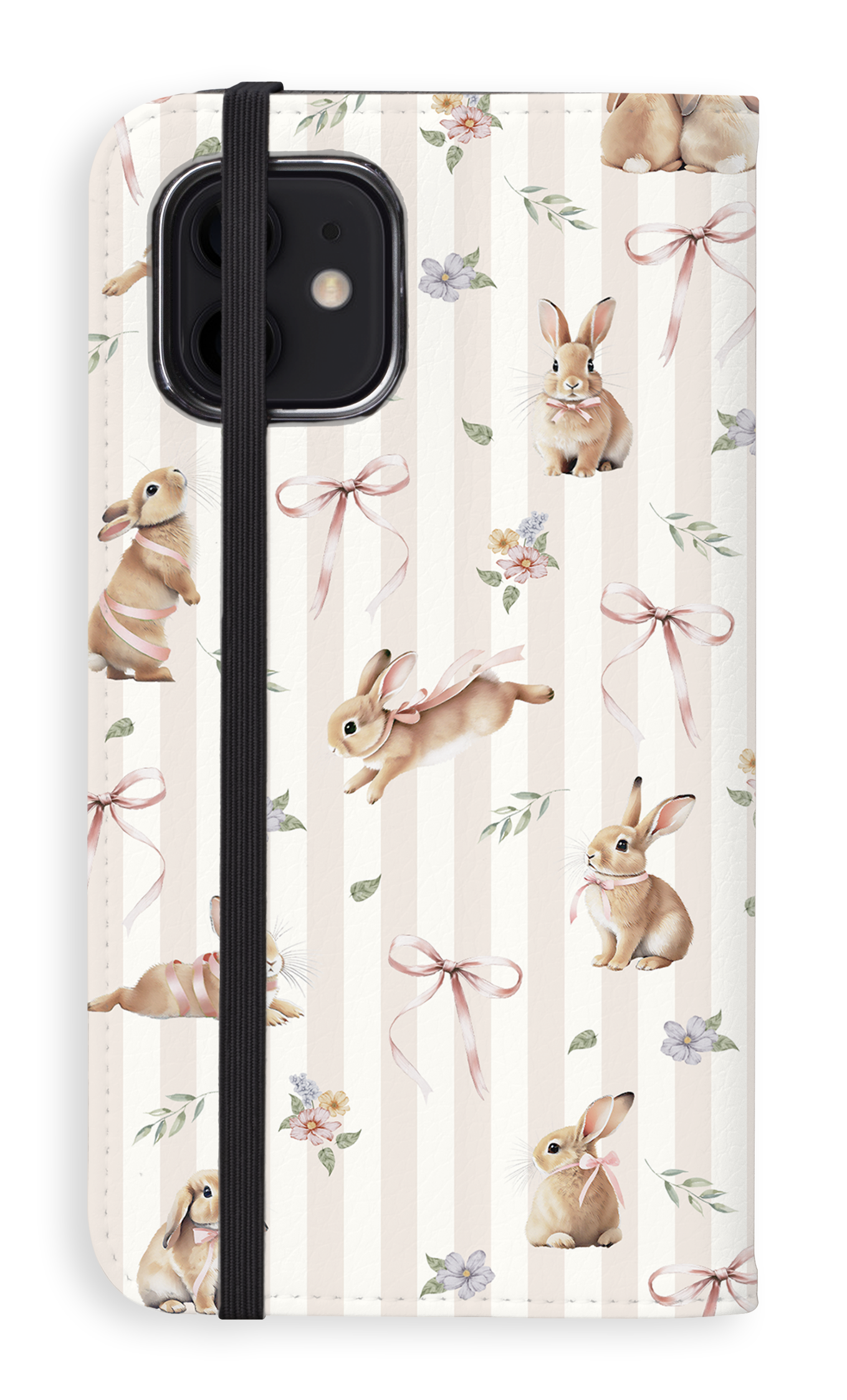 Folio Case iPhone 12 Mini Bunny Bloom Folio Case -