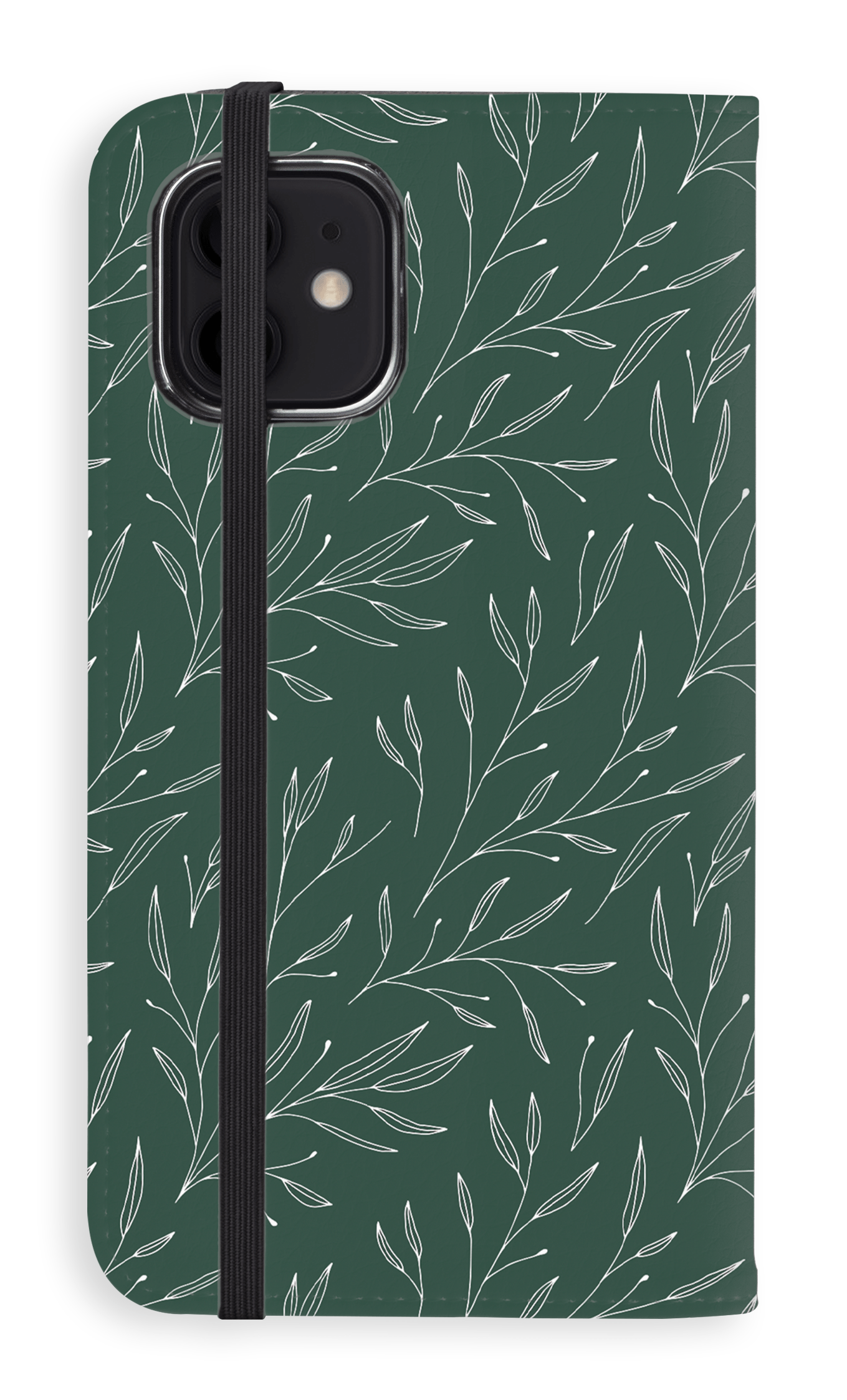 Folio Case iPhone 12 Mini Hibiscus - Folio Case -