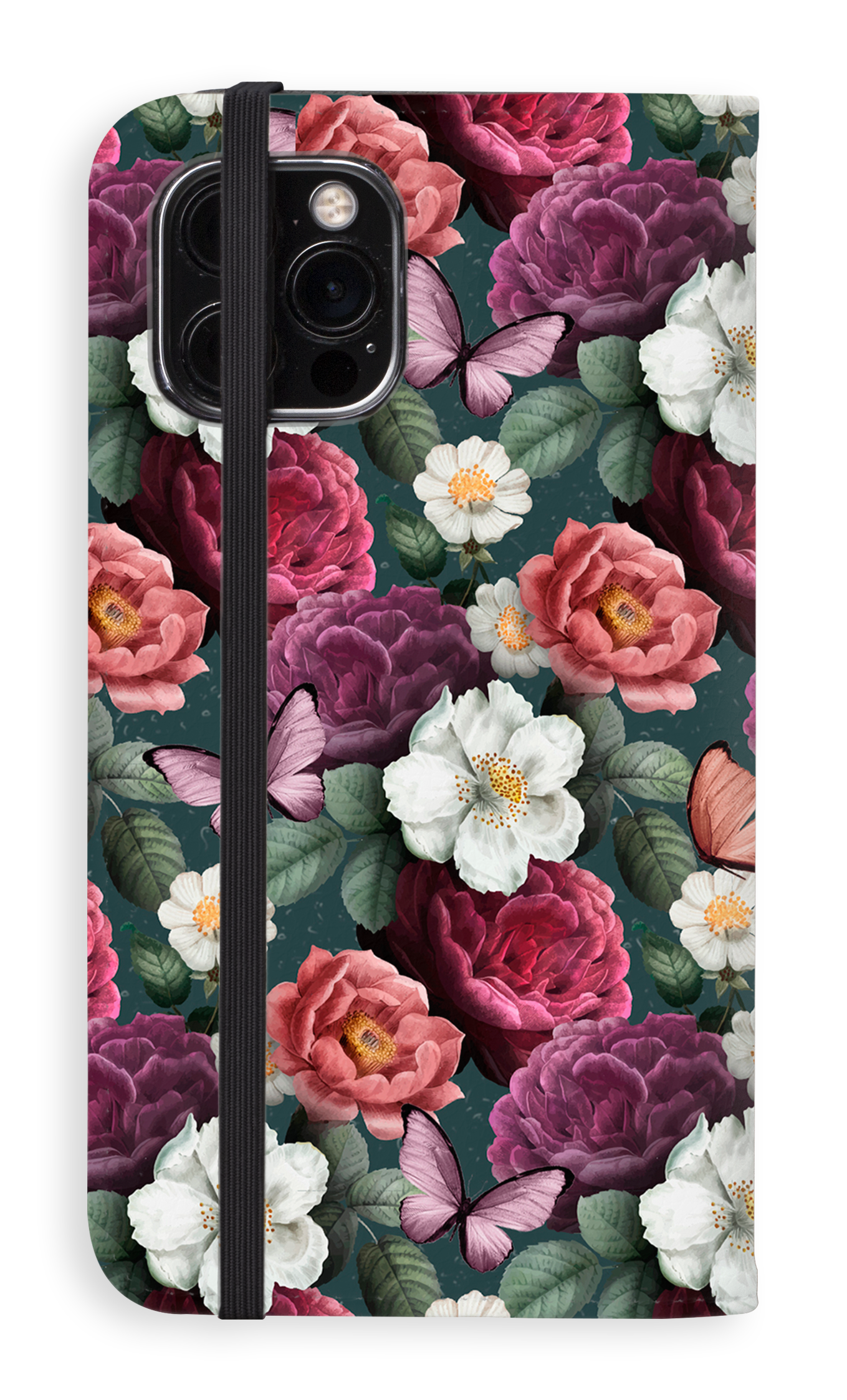 Folio Case iPhone 12 Pro Flore Folio Case -