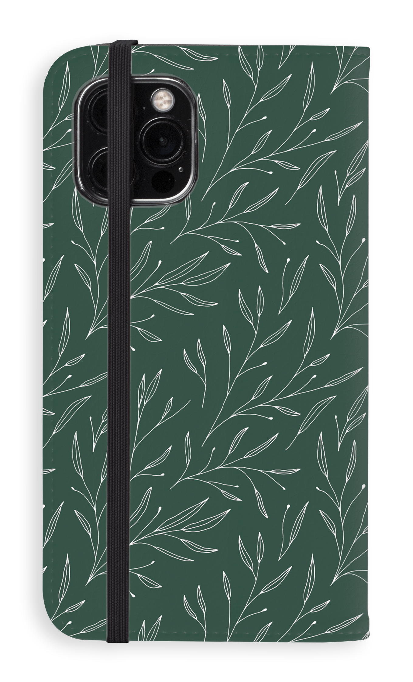 Folio Case iPhone 12 Pro Hibiscus - Folio Case -