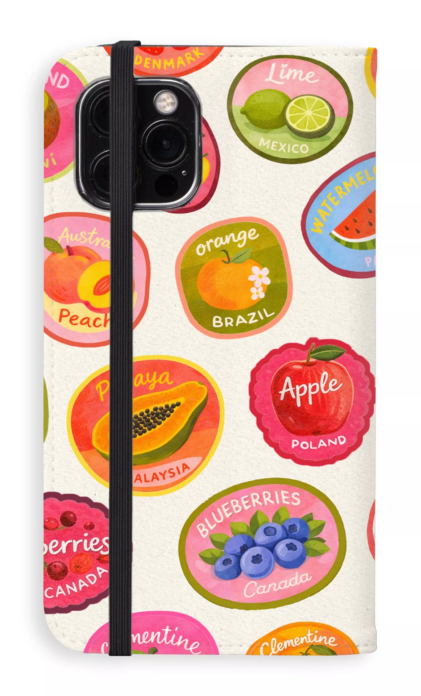 Folio Case iPhone 12 Pro Max Frutti Folio Case -