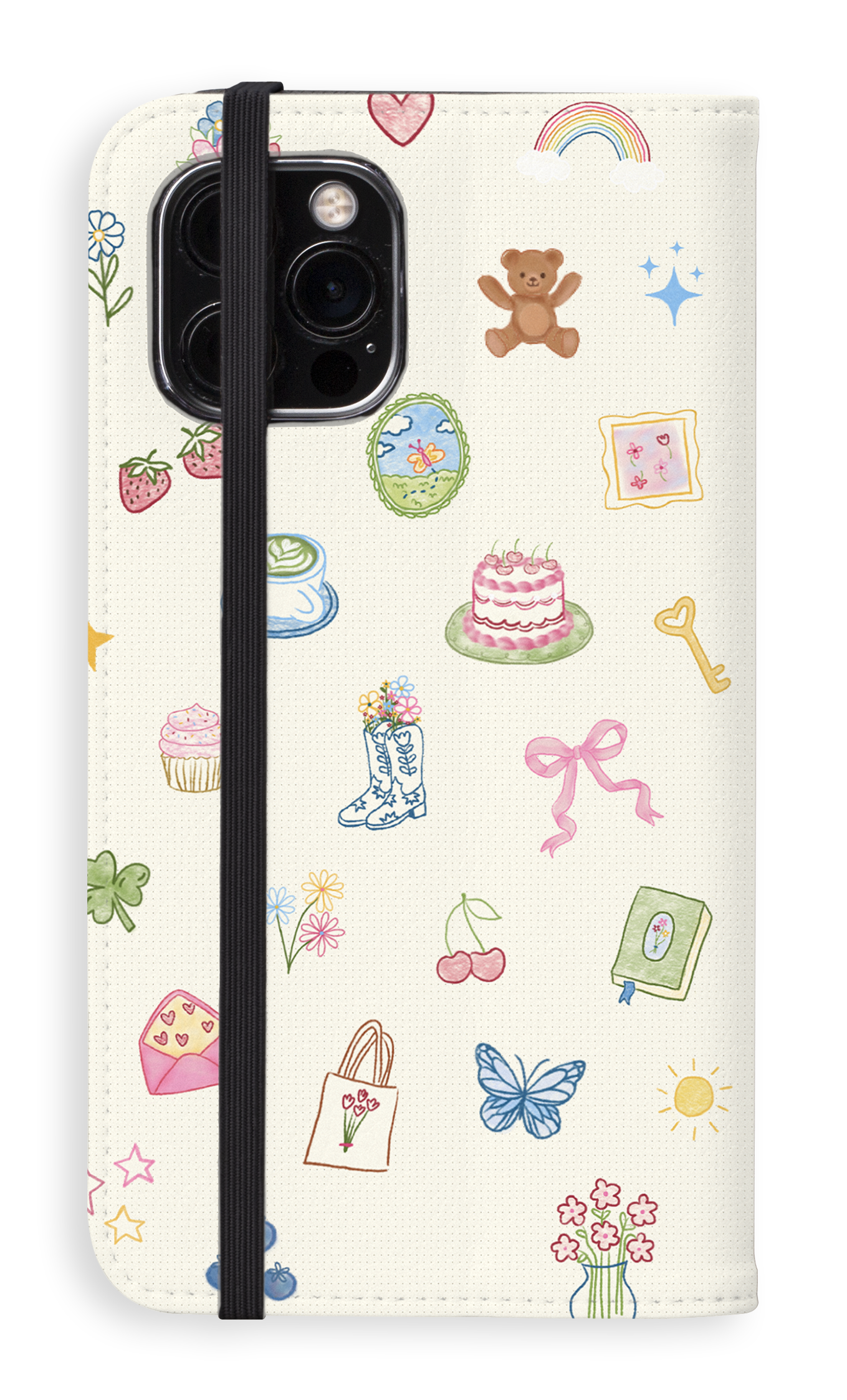 Folio Case iPhone 12 Pro Max Poetry Folio Case -