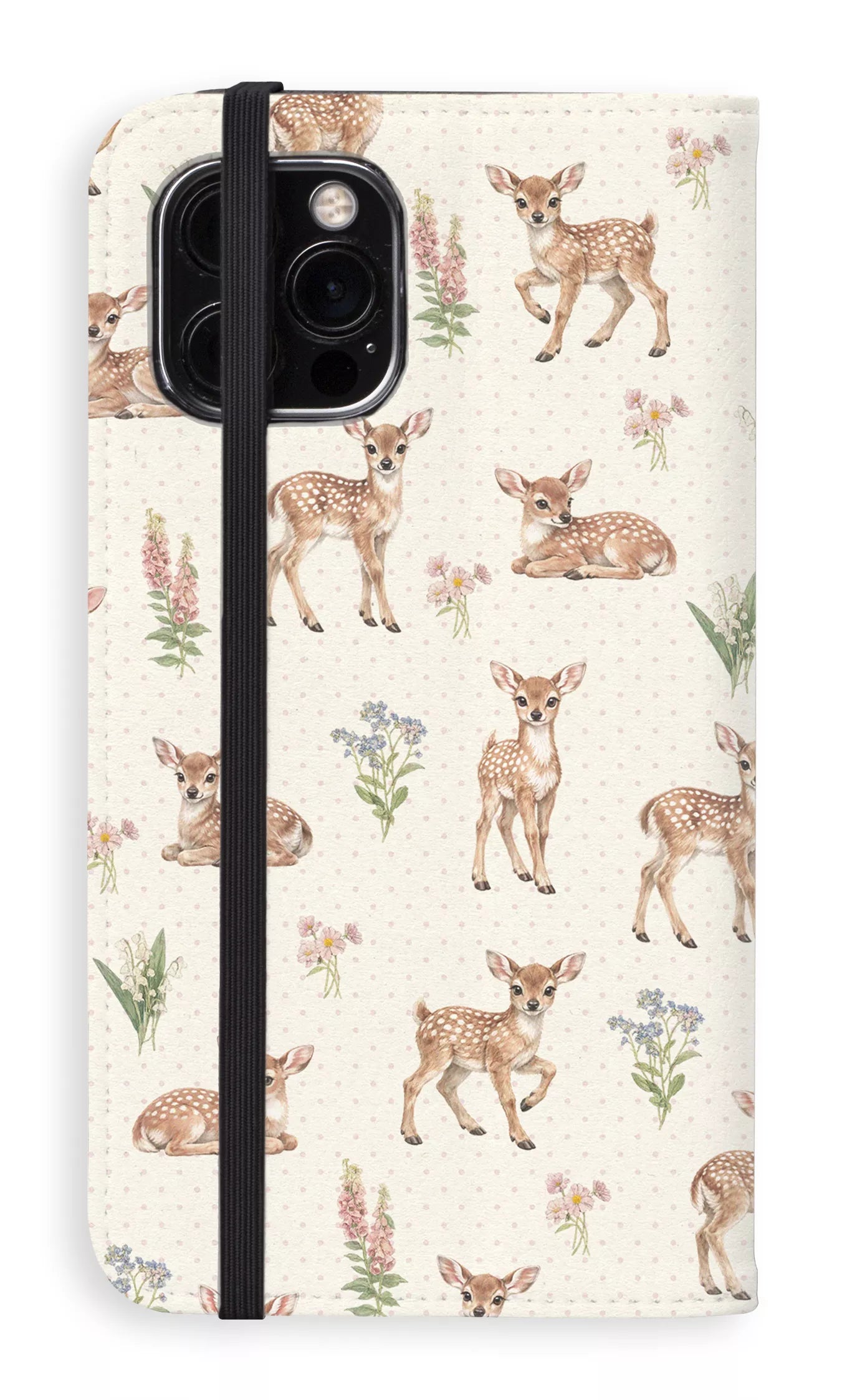 Folio Case iPhone 12 Pro Max Sweet Bambi Folio Case -