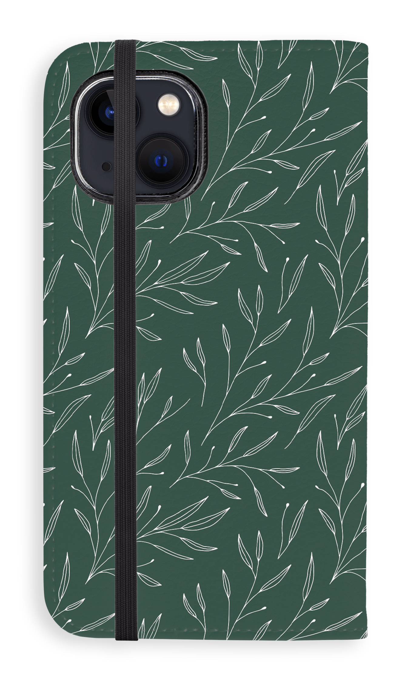 Folio Case iPhone 13 Mini Hibiscus - Folio Case -