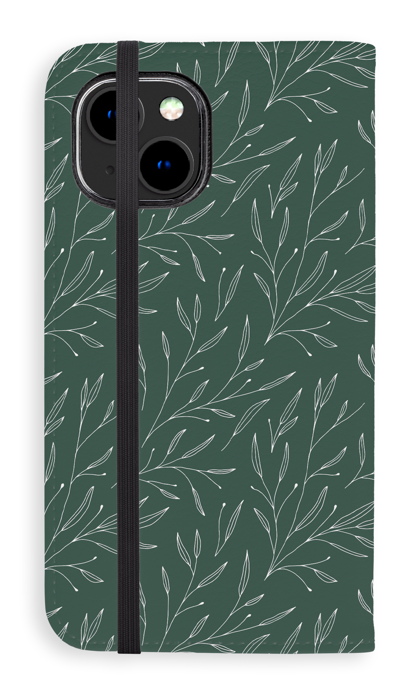 Folio Case iPhone 14 Hibiscus - Folio Case -