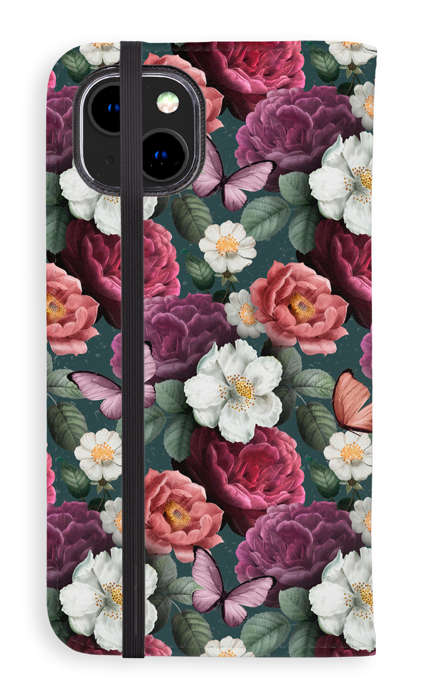Folio Case iPhone 14 Plus Flore Folio Case -