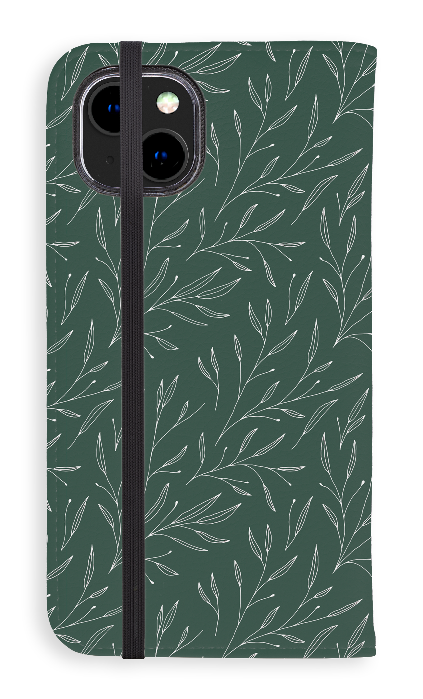Folio Case iPhone 14 Plus Hibiscus - Folio Case -
