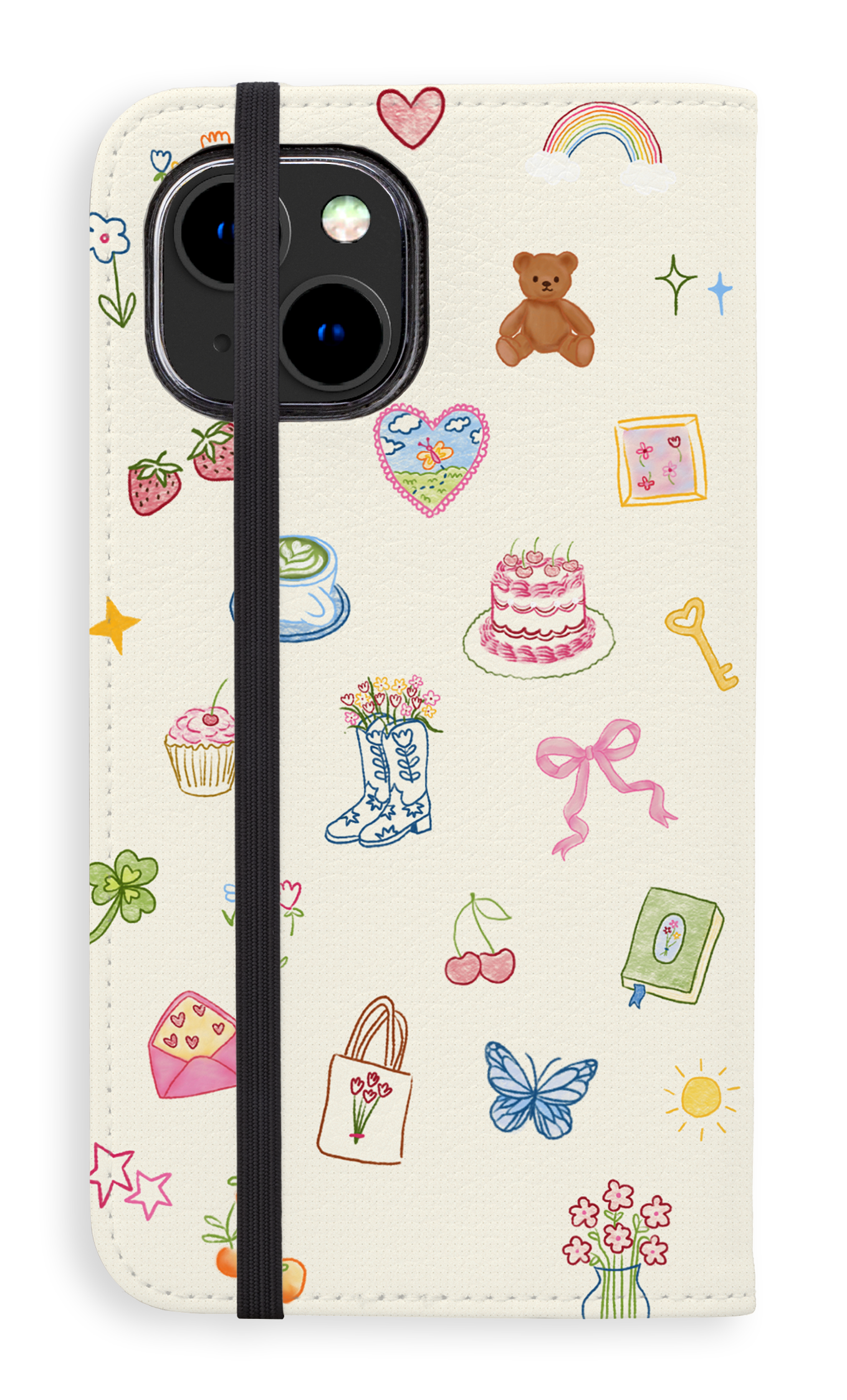 Folio Case iPhone 14 Poetry Folio Case -
