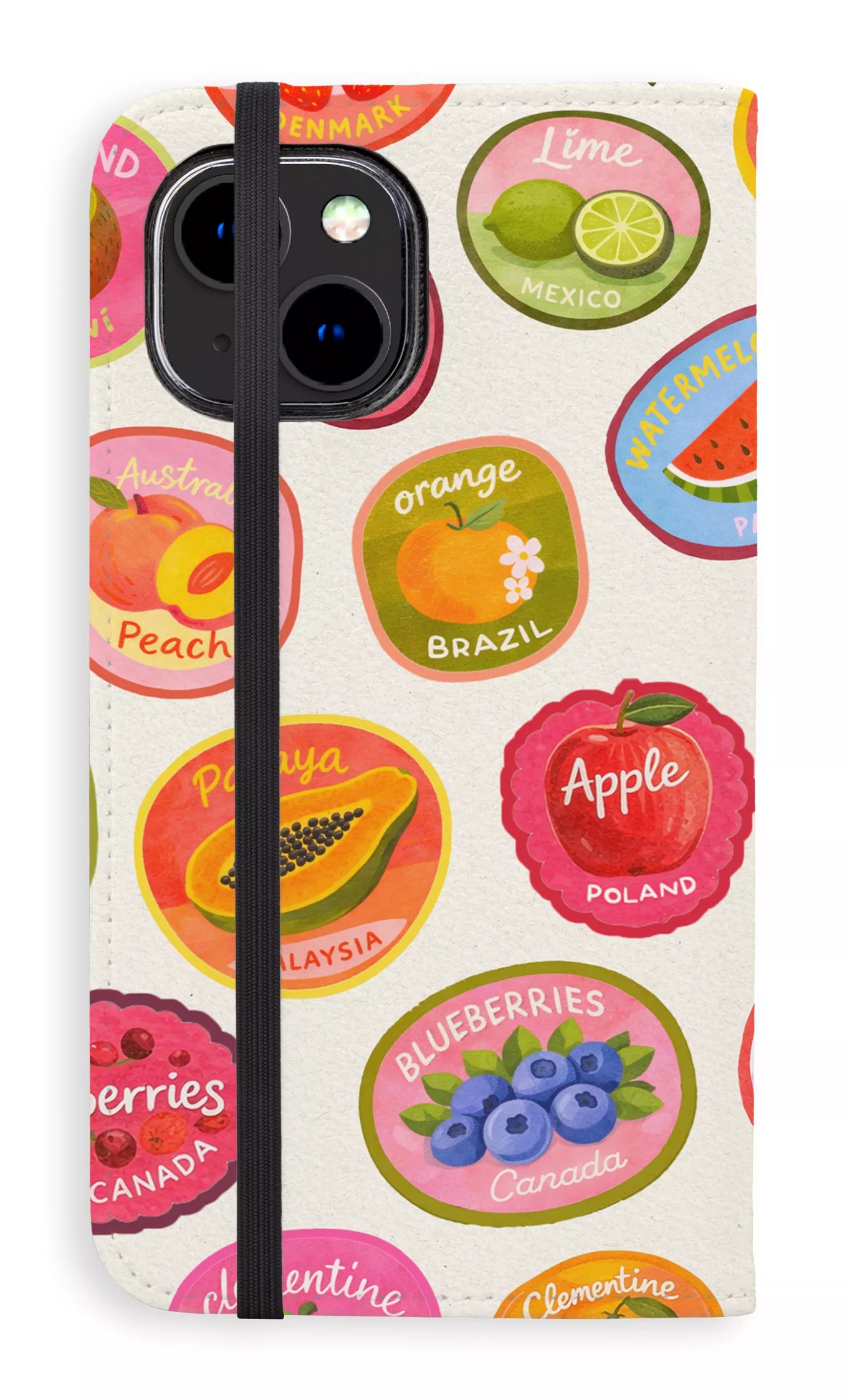 Folio Case iPhone 15 Frutti Folio Case -
