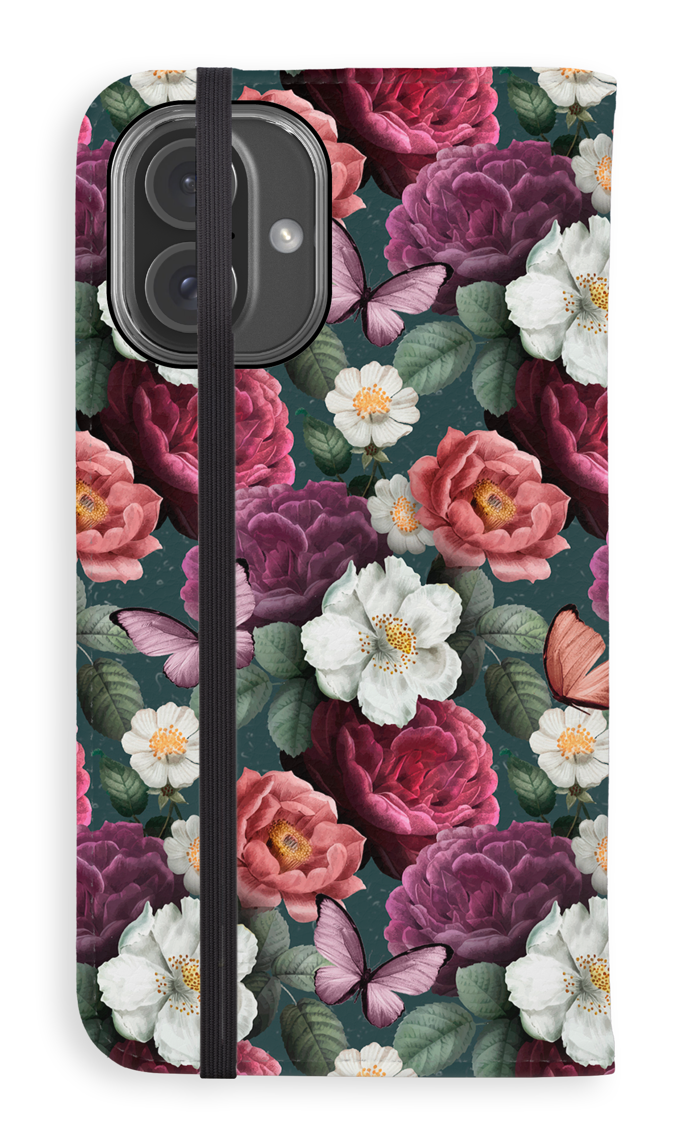 Folio Case iPhone 15 Plus Flore Folio Case -