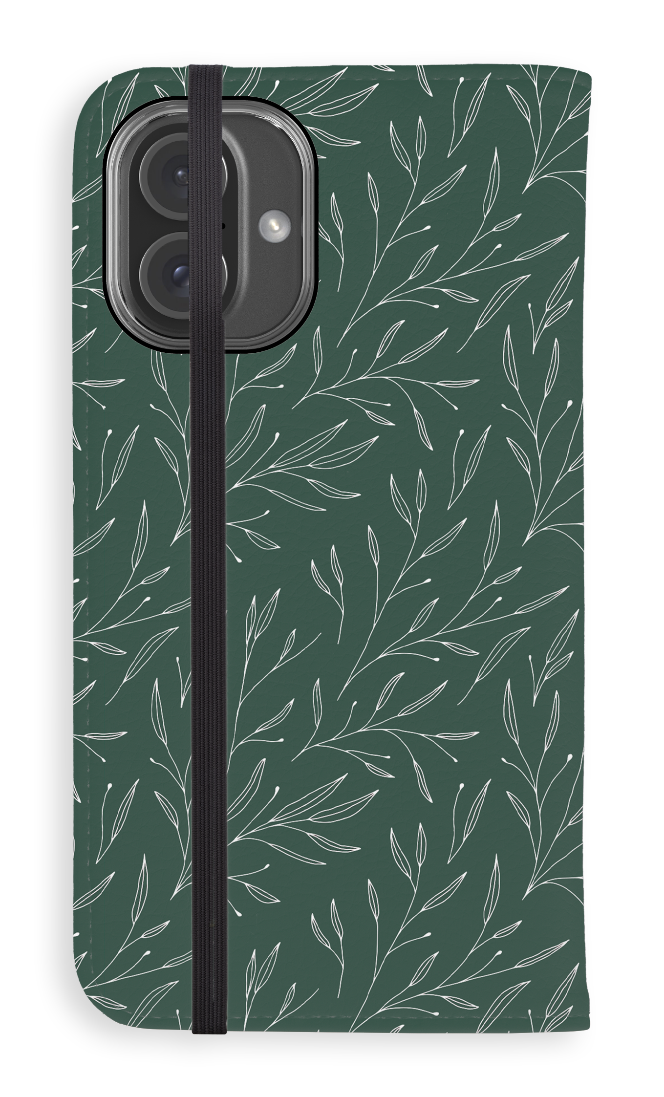 Folio Case iPhone 15 Plus Hibiscus - Folio Case -