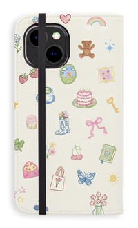 Folio Case iPhone 15 Poetry Folio Case -