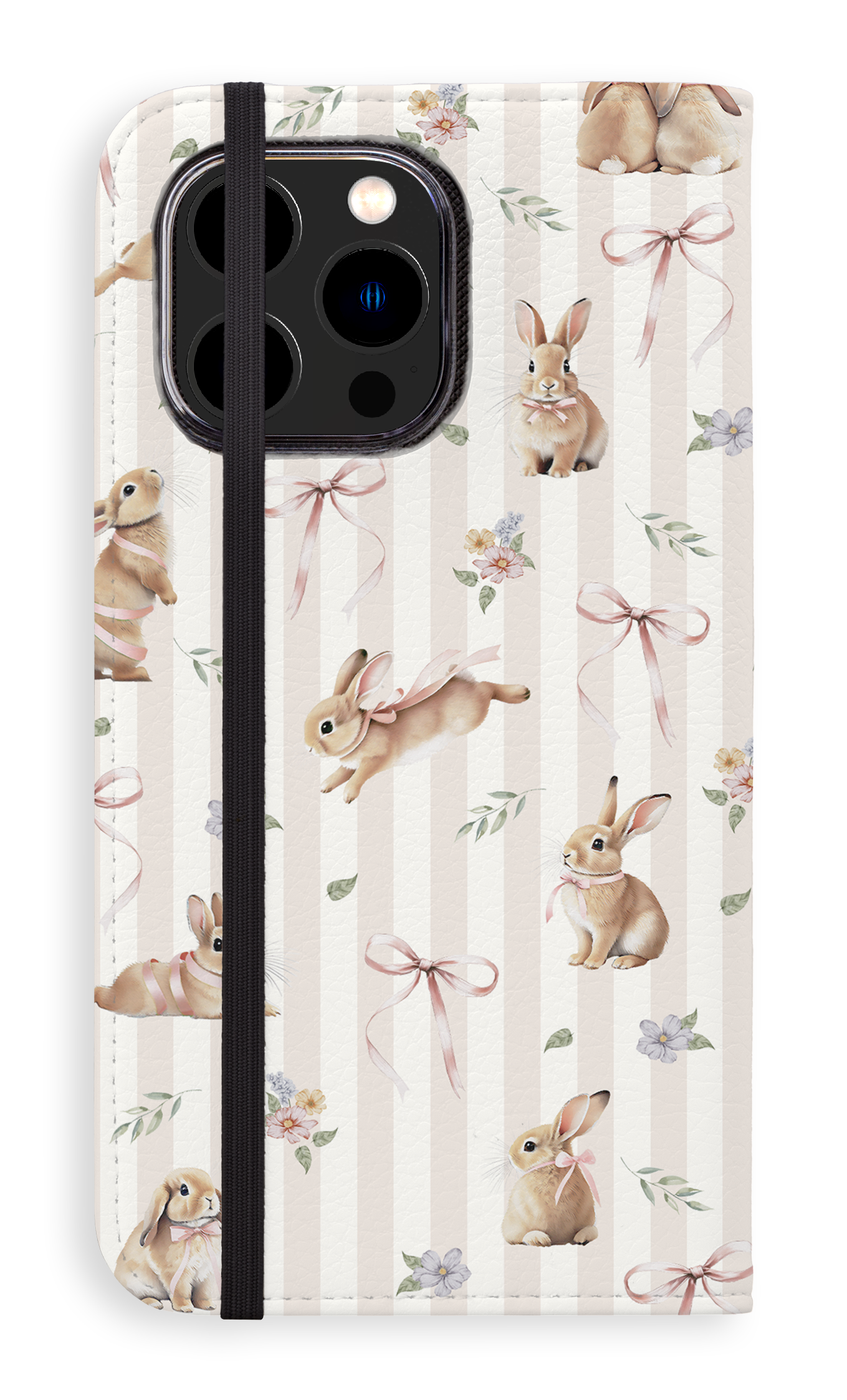 Folio Case iPhone 15 Pro Max Bunny Bloom Folio Case -